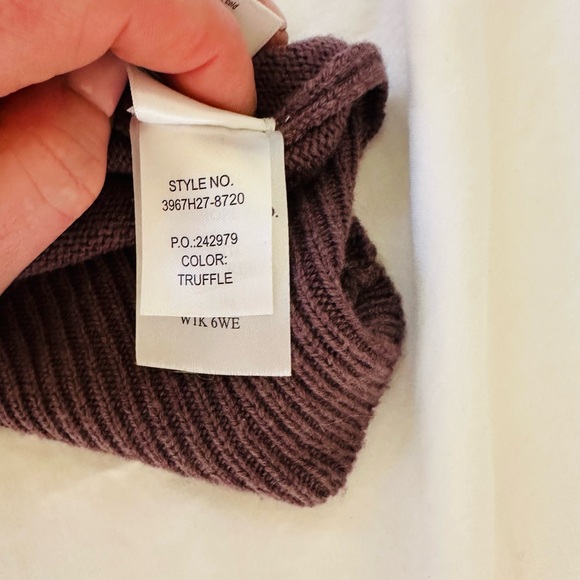 Paige Open Shoulder Turtleneck Sweater - Picture 7 of 8